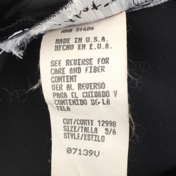 Vintage 90s Y2K Black Satin Midi Dress High Neck Size 5/6 by All That Jazz Goth - Picture 6 of 14